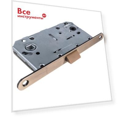 Цвет: бронза, Длина: 76.000, Высота: 131.000, Ширина: 18.000, Палитра: коричневый, Материал: сталь/ЦАМ, Коллекция: 53, Назначение: межкомнатная дверь, Тип защелки: пластиковый язычок, Под завертку: нет