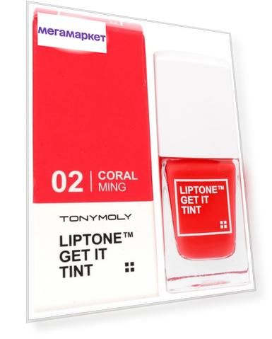 Тинт для губ Tony Moly Lip Tone Get It Tint 02 Coral 9,5 г