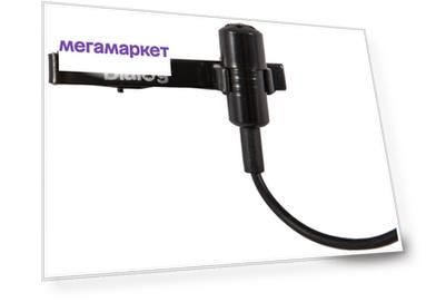 Микрофон для компьютера Dialog М-107B На клипсе Черный