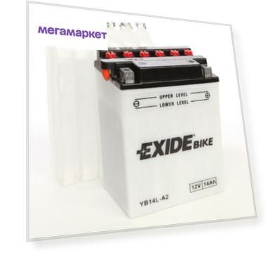 Аккумулятор автомобильный EXIDE EB14L-A2 14 Ач