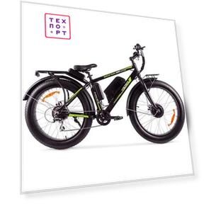 Велогибрид Wellness Volteco Bigcat Dual Черный - 019937-1945