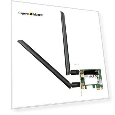 Сетевой адаптер WiFi D-Link DWA-582/RU/10/B1A DWA-582 PCI Express