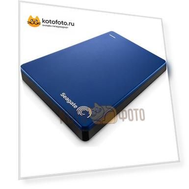 Внешний HDD Seagate Backup Plus Slim 2Tb Blue (STDR2000202)