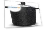 Кастрюля Neva Neva Granite со стекл. крышкой 4 л NG6640