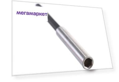 KING TONY Держатель вставок (бит) 1/4", 100 мм, магнитный, для шуруповерта 750-100