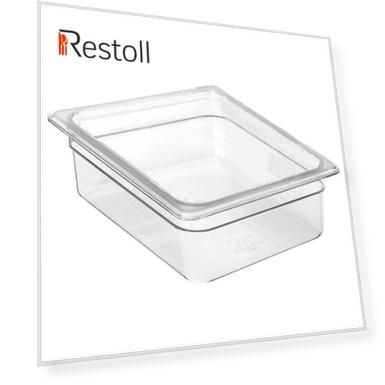 Гастроемкость GN1/2 h=100мм 6л поликарбонат прозрачная Cambro | 24CW 135