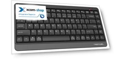 Клавиатура Wireless A4Tech FBK11 GREY черная/серая BT/Radio slim 1595334