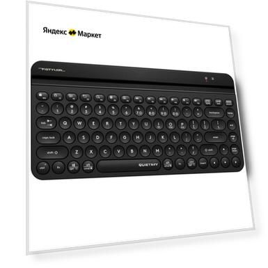 Клавиатура A4TECH Fstyler FBK30 Black Радио Bluetooth