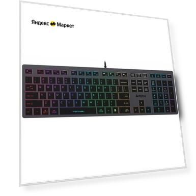 Клавиатура A4Tech Fstyler FX60 Grey\Neon