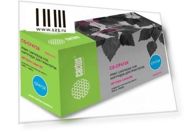 Тонер Картридж Cactus CS-CF473X желтый (23000стр.) для HP Color LJ Enterprise Flow M681dh/M681f/M682z