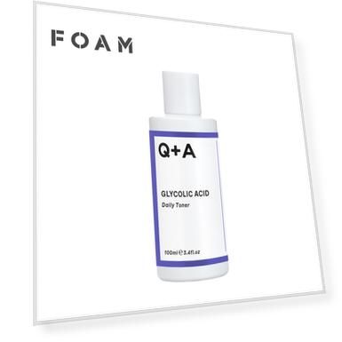 Q+A Q+A Отшелушивающий тоник для лица Glycolic Acid 100 мл