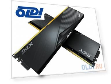 Оперативная память для компьютера A-Data XPG LANCER DIMM 16Gb DDR5 5200 MHz AX5U5200C388G-DCLABK