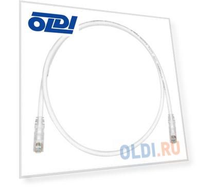 Патч-корд Panduit UTPSPL7MY UTP вилка RJ-45-вилка RJ-45 кат.6 7м белый LSZH