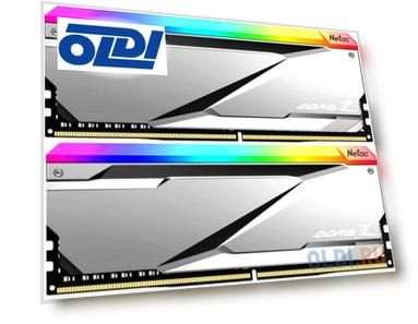 Оперативная память для компьютера Netac Z RGB DIMM 32Gb DDR5 6200 MHz NTZED5P62DP-32S