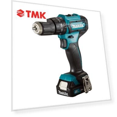 Аккумуляторная дрель-шуруповерт Makita HP333DWAE ударная