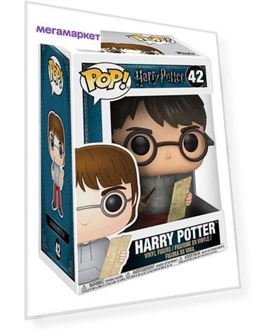 Фигурка POP! Гарри Поттер с картой мародеров Harry Potter №42 10 см