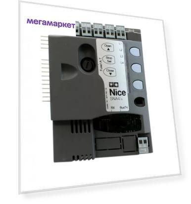 Блок управления NICE SNA4/A используется в SN6041/B, SPIN40/A, SPIN6041