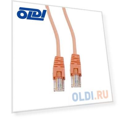 Патч-корд UTP Cablexpert PP12-1M/O  кат.5e, 1м, литой, многожильный (оранжевый)