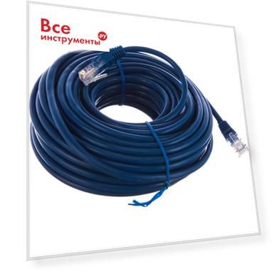 Литой многожильный патч-корд Cablexpert UTP PP12-15M/B