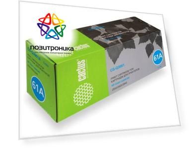 Картридж Cactus CS-Q3961AR Q3961A голубой