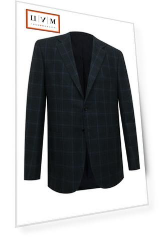 Пол: Мужской, Цвет: Синий, Материал: Шерсть: 90%; Подкладка-купро: 100%; Кашемир: 10%;, Страна дизайна: Италия