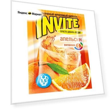 Растворимый напиток Invite Апельсин 9 грамм