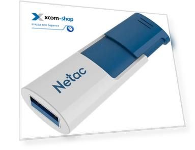 Накопитель USB 3.0 256GB Netac U182 Blue