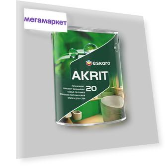 Краска Eskaro Akrit-20, база A, 2,85 л
