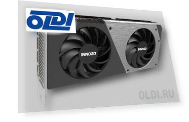Видеокарта Inno3D nVidia GeForce RTX 4060 Ti Twin X2 OC 16384 Мб