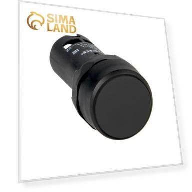Кнопка SW2C-11 возвратная черн. NO+NC EKF sw2c-11s