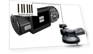 Видеорегистратор TrendVision Twins черный 1.8Mpix 1080x1920 1080p 1080гр. GPS NTK96660