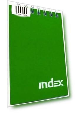 Блокнот Index Office classic A7 40 листов INLcl-7/40gr*