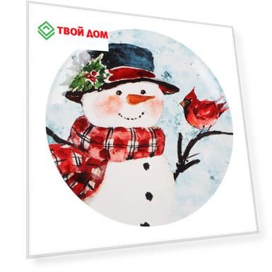 Тарелка закусочная Certified Int Снеговик 23 см