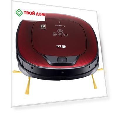 Робот-пылесос LG CordZero ThinQ VRF6640LVR