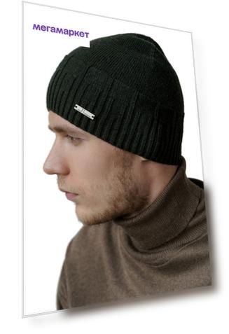 Шапка мужская John Trigger 7.574-11 хаки ONE SIZE
