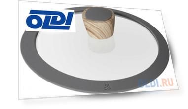 Стеклянная крышка с силиконовым ободом, 26 см, NADOBA MINERALICA 751212