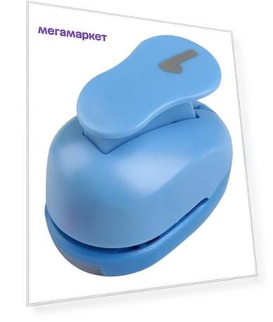 Набор фигурных дыроколов в сундучке "Цифры" р-р рисунка 2х2,3 см 10 шт24х30х7 см Sima-Land