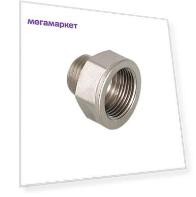 Переходник латунь Valtec VTr.592.N.0908 2x1 1/2", серебристый