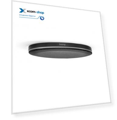Микрофон BIAMP Parle/TesiraTCM-XEX 912.0509.900/911.0509.900 потолочный, технология Beamtracking (AVB), 4 зоны по 90°, LED mute индикатор, RJ45, PoE,