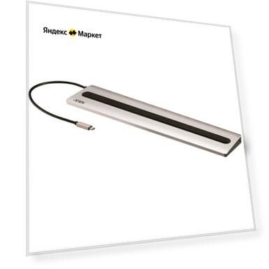 ATEN USB-C Multiport Dock with Power Pass-Through