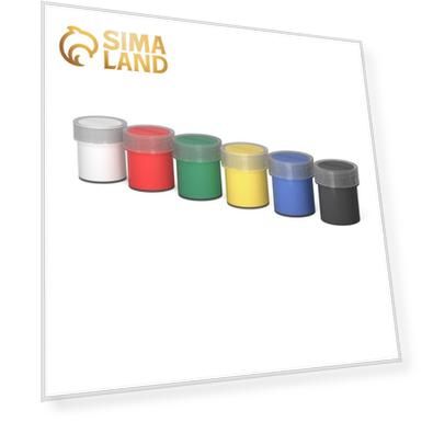 Гуашь 6 цветов х 20 мл, ErichKrause "Jolly Friends", в картонной упаковке