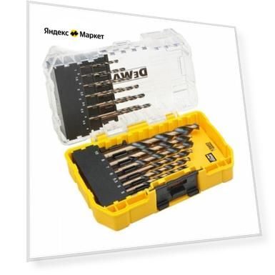 Набор сверл по металлу DEWALT DT70728 19 шт.