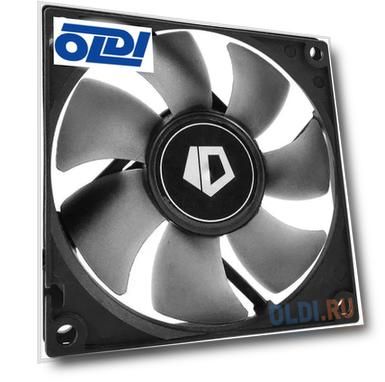 Вентилятор для корпуса ID-COOLING 80x80mm 3pin PWM slim Black (NO-8025-SD)
