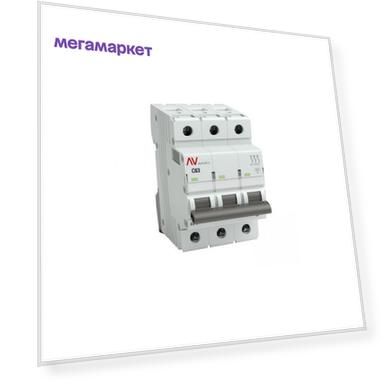 Автоматический выключатель EKF mcb6-3-63C-av