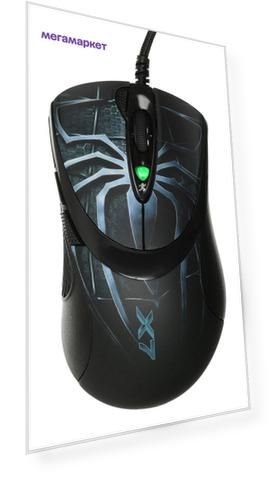 Игровая мышь A4Tech Oscar Editor XL-747H Blue/Blue