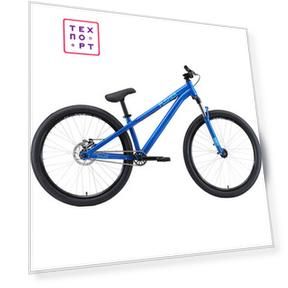 Велосипед Stark Pusher 1 SS (2020) голуб/син S