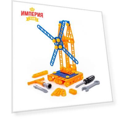 Конструктор Полесье Изобретатель-Мельница N1 (105 элементов) (55385)