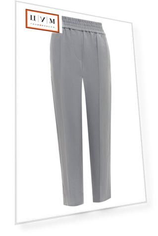 Брюки из вискозы и льна Brunello Cucinelli