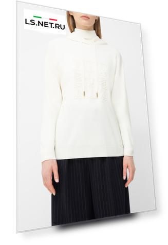 Цвет: Белый, Сезон: 24/2, Размер: L, Материал: Шерсть Virgin Wool Oversize