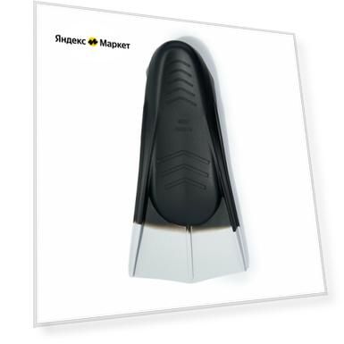 Ласты для бассейна TORRES F01, SWF012406BK, р. EU 42-44 (XL), черно-серые